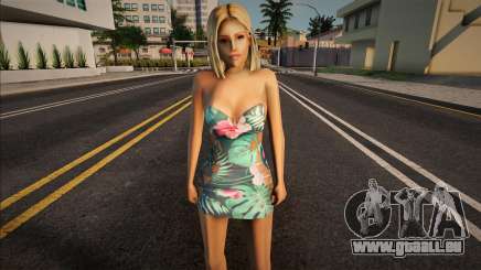 Flowers Girl Dress pour GTA San Andreas