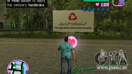 Hôpital Agha Khan du Pakistan Mod pour GTA Vice City