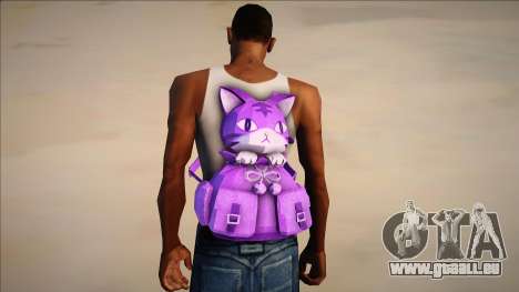 Cat Backpack v5 für GTA San Andreas