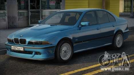 BMW E39 Blue pour GTA San Andreas