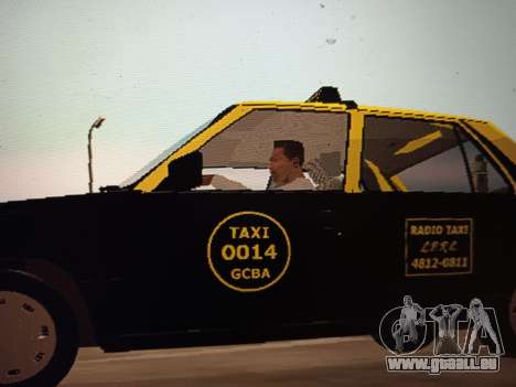 Renault 9 Taxi für GTA San Andreas