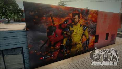 Deadpool 3 Mural für GTA San Andreas