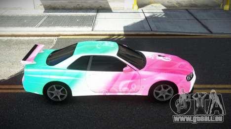 Nissan Skyline R34 GT-R XD-L S7 pour GTA 4