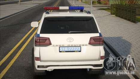 Toyota Land Cruiser - Vietnam Traffic Police Car pour GTA San Andreas