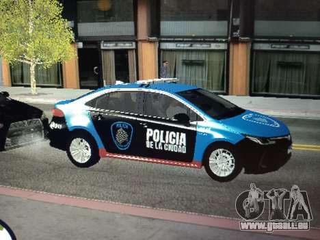 Toyota Corolla Polizei Kabine für GTA San Andreas