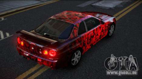 Nissan Skyline R34 GT-R XD-L S12 für GTA 4