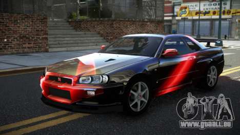 Nissan Skyline R34 GT-R XD-L S11 für GTA 4