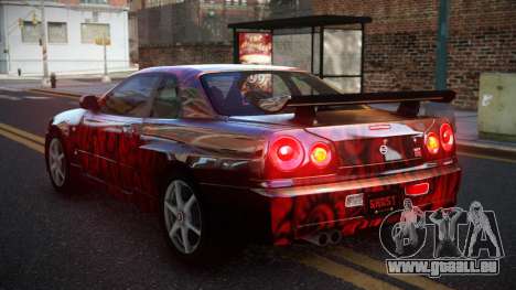 Nissan Skyline R34 GT-R XD-L S12 für GTA 4