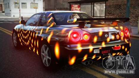 Nissan Skyline R34 GT-R XD-L S1 für GTA 4