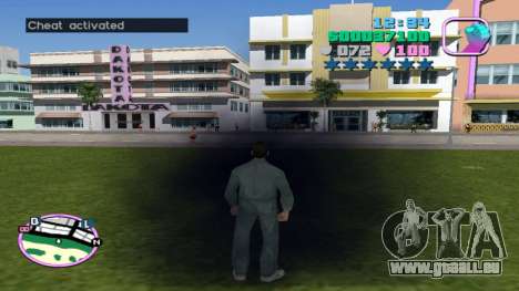 Haut oder Kleidung wechseln für GTA Vice City