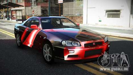 Nissan Skyline R34 GT-R XD-L S11 für GTA 4