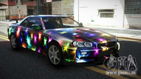 Nissan Skyline R34 GT-R XD-L S2 für GTA 4