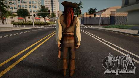 Jack Sparrow - Pirates Oc pour GTA San Andreas