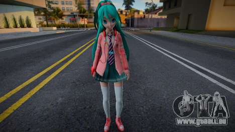 PDFT Hatsune Miku Ribbon Girl für GTA San Andreas