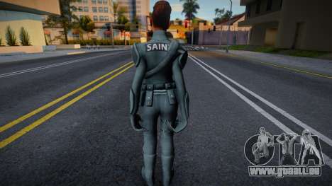 Shaundi Suit o Con Traje Tactico de Saints Row I pour GTA San Andreas