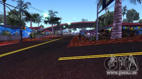 Texture de la rue New Grove pour GTA San Andreas