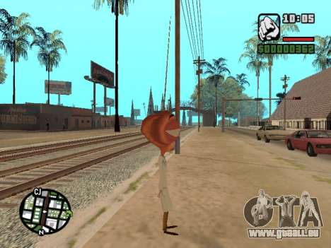 Dr. Cockroach Monsters vs Aliens pour GTA San Andreas