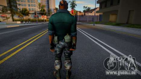 Commando CON EXPRESIONES FACIALES EN BOCA de Pri pour GTA San Andreas