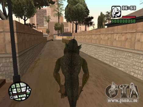 Missing Link Monster gegen Aliens für GTA San Andreas