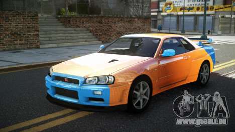 Nissan Skyline R34 GT-R XD-L S6 für GTA 4