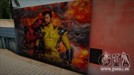 Deadpool 3 Mural für GTA San Andreas