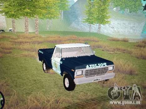 Ford F100 Police fédérale de 1978 pour GTA San Andreas