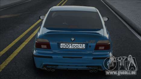 BMW E39 Blue pour GTA San Andreas