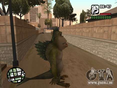 Missing Link Monster gegen Aliens für GTA San Andreas