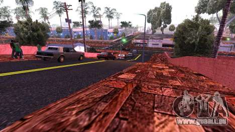 Texture de la rue New Grove pour GTA San Andreas