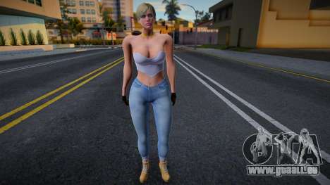 Sherry Birkin Skinny Mod (RE6) für GTA San Andreas