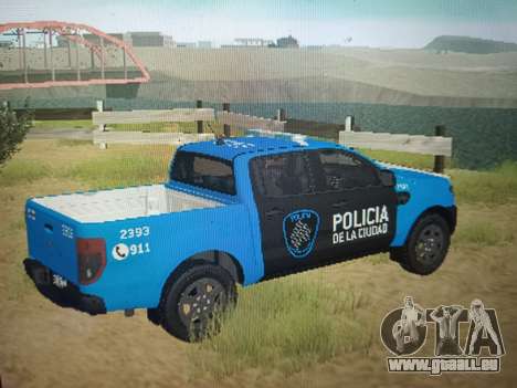 Ford Ranger Polizei CABA für GTA San Andreas