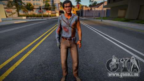 Ash de Evil Dead 3 The Game CON EXPRESIONES FACI für GTA San Andreas