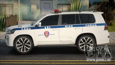 Toyota Land Cruiser - Vietnam Traffic Police Car pour GTA San Andreas