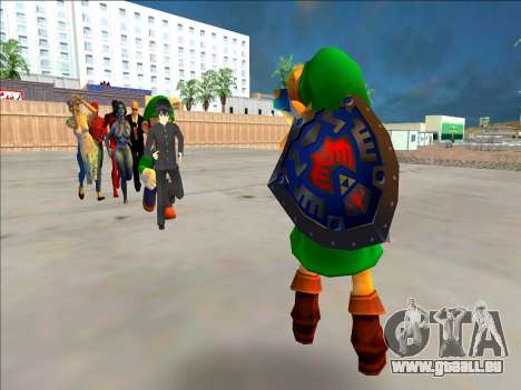 Jeune Link MM3DS pour GTA San Andreas