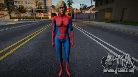 Spider Alice Abernathy Herida Sin mascara de RES pour GTA San Andreas