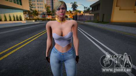 Sherry Birkin Skinny Mod (RE6) für GTA San Andreas