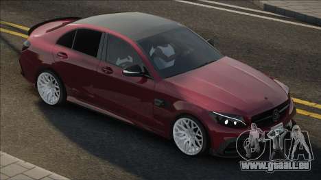 Mercedes-Benz C63 Edza pour GTA San Andreas