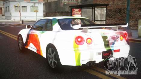 Nissan Skyline R34 GT-R XD-L S9 pour GTA 4