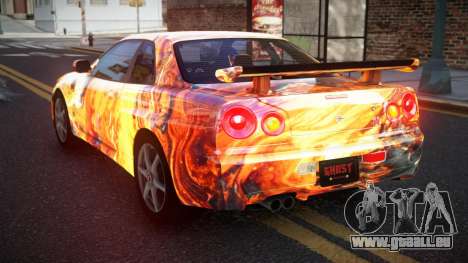 Nissan Skyline R34 GT-R XD-L S3 für GTA 4