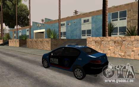 Peugeot 408 Polizei Kabine für GTA San Andreas