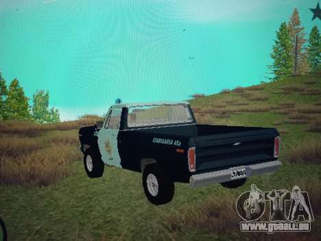 Ford F100 Police fédérale de 1978 pour GTA San Andreas