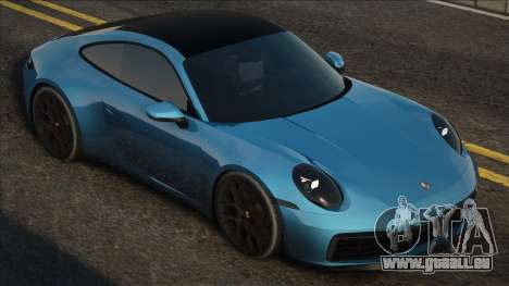 Porsche 911 (992) Blue für GTA San Andreas