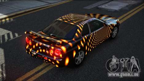 Nissan Skyline R34 GT-R XD-L S1 für GTA 4