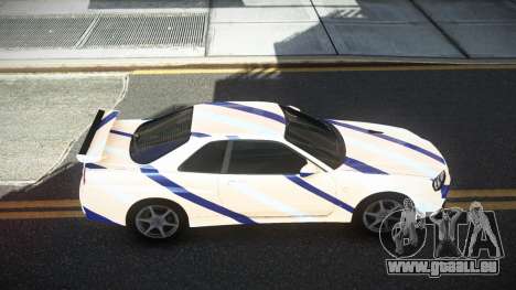 Nissan Skyline R34 GT-R XD-L S8 pour GTA 4