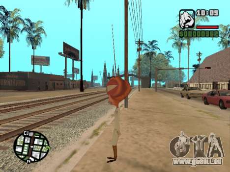 Dr. Kakerlakenmonster gegen Außerirdische für GTA San Andreas