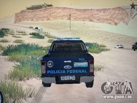 Ford Ranger Police Fédérale Argentine pour GTA San Andreas