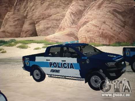 Ford Ranger Police Fédérale Argentine pour GTA San Andreas