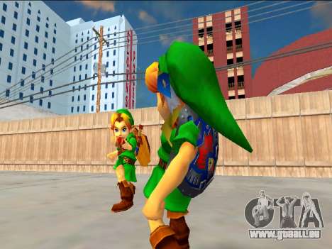 Young Link MM3DS für GTA San Andreas