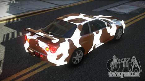 Nissan Skyline R34 GT-R XD-L S4 für GTA 4