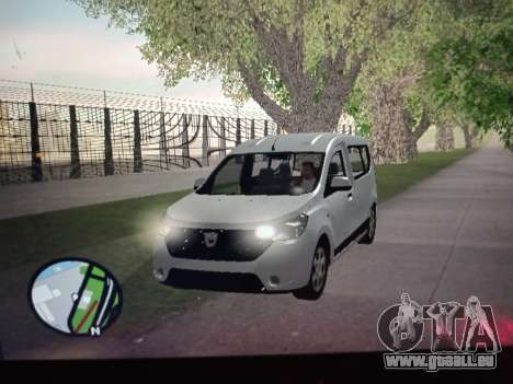 Dacia Dokker avec fenêtres pour GTA San Andreas